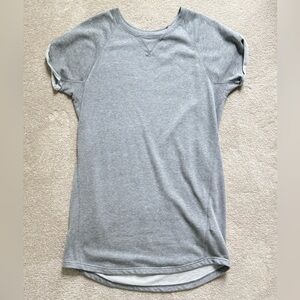 Under Armour Women's Athleisure Sweatshirt Dress - Heather Gray - Sz Large - NWT